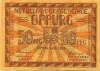 Oppurg - Gemeinde - 1.8.1921 - 50 Pfennig 