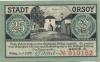 Orsoy (heute: Rheinberg) - Stadt - 1.5.1921 - 25 Pfennig 