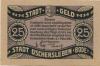 Oschersleben - Stadt - 1.3.1921 - 25 Pfennig 