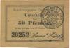 Osterhofen - Stadt - 20.12.1918 - 50 Pfennig 