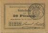 Osterhofen - Stadt - 21.12.1918 - 50 Pfennig 