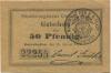Osterhofen - Stadt - 27.12.1918 - 50 Pfennig 