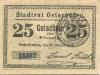 Osterhofen - Stadt - 27.1.1917 - 25 Pfennig 