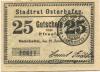 Osterhofen - Stadt - 27.1.1917 - 25 Pfennig 