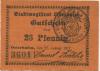 Osterhofen - Stadt - 9.12.1919 - 25 Pfennig 