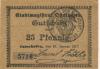 Osterhofen - Stadt - 30.8.1920 - 25 Pfennig 
