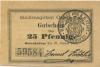 Osterhofen - Stadt - 5.11.1920 - 25 Pfennig 
