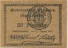 Osterhofen - Stadt - 9.12.1920 - 25 Pfennig 