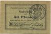 Osterhofen - Stadt - 14.2.1921 - 50 Pfennig 