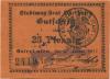 Osterhofen - Stadt - 9.12.1918 - 25 Pfennig 