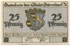 Otterndorf - Stadt - Mai 1920 - 25 Pfennig 