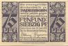 Paderborn - Evangelische Kirchengemeinde - 31.7.1921 - 75 Pfennig 
