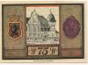 Papenburg - Stadt - 14.11.1921 - 75 Pfennig 