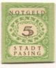 Pasing (heute: München)  - Stadt - -- - 5 Pfennig 