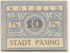 Pasing (heute: München)  - Stadt - -- - 10 Pfennig 