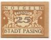 Pasing (heute: München)  - Stadt - -- - 25 Pfennig 