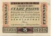 Pasing (heute: München)  - Stadt - - 15.9.1921 - 25 Pfennig 