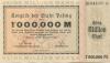 Pasing (heute: München)  - Stadt - 20.8.1923 . 1 Million Mark 