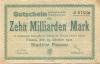 Passau - Stadt - 25.10.1923 - 10 Milliarden Mark 