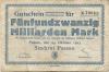 Passau - Stadt - 25.10.1923 - 25 Milliarden Mark 