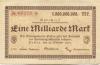 Passau - Stadt - 30.10.1923 - 1 Milliarde Mark 