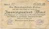 Passau - Bezirkssparkasse - 10.8.1923 - 20000 Mark 