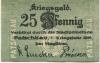 Patschkau (heute: PL-Paczków) - Stadt - 1918 - 25 Pfennig 