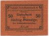 Paulsdorf (heute: PL-Zabrze) - Gemeinde - -- - 50 Pfennig 