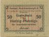 Paulsdorf (heute: PL-Zabrze) - Gemeinde - -- - 50 Pfennig 