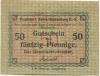 Paulsdorf (heute: PL-Zabrze) - Gemeinde - -- - 50 Pfennig 