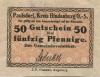 Paulsdorf (heute: PL-Zabrze) - Gemeinde - -- - 50 Pfennig