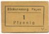 Pegau - Bäckerinnung - -- - 1 Pfennig 