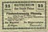 Peine - Stadt - April 1917 - 15.10.1919 - 25 Pfennig 