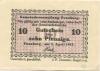 Penzberg - Gemeinde - 5.4.1917 - 10 Pfennig 