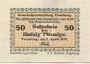 Penzberg - Gemeinde - 5.4.1917 - 50 Pfennig 