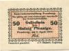 Penzberg - Gemeinde - 5.4.1917 - 50 Pfennig 