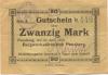 Penzberg - Bergwerk - 23.4.1919 - 20 Mark 