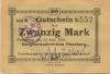 Penzberg - Bergwerk - 23.4.1919 - 20 Mark 