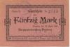 Penzberg - Bergwerk - 23.4.1919 - 50 Mark 