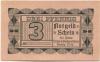 Penzig (heute: PL-Piensk) - Tietze & Seidensticker, Glasfabrik Marienhütte - -- - 3 Pfennig
