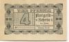 Penzig (heute: PL-Piensk) - Tietze & Seidensticker, Glasfabrik Marienhütte - -- - 4 Pfennig