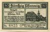 Pförten (heute: PL-Brody) - Stadt - 15.9.1921 - 50 Pfennig 