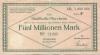 Pforzheim - Stadt - 20.8.1923 - 5 Millionen Mark 