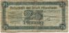 Pforzheim - Stadt - 1.11.1918 - 25 Pfennig 