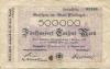 Pfullingen - Stadt - 15.8.1923 - 1.12.1923 - 500000 Mark 