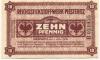 Piesteritz (heute: Wittenberg) - Reichsstickstoffwerk - 1.7.1919 - 10 Pfennig
