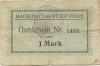 Pinne (heute: PL-Pniewy) - Stadt - -- - 1 Mark 