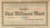 Pirmasens - Stadt - 17.9.1923 - 5 Millionen Mark 