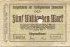 Pirmasens - Stadt - 10.10.1923 - 5 Milliarden Mark 
