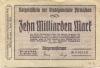 Pirmasens - Stadt - 10.10.1923 - 10 Milliarden Mark 